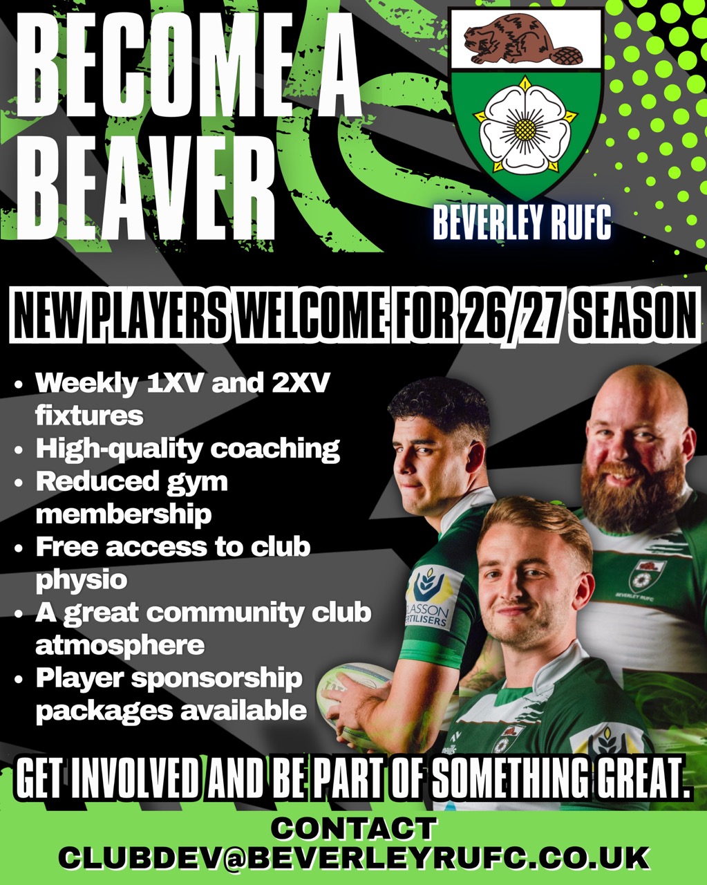 BRUFC Players Wanted for 2026-67 Season