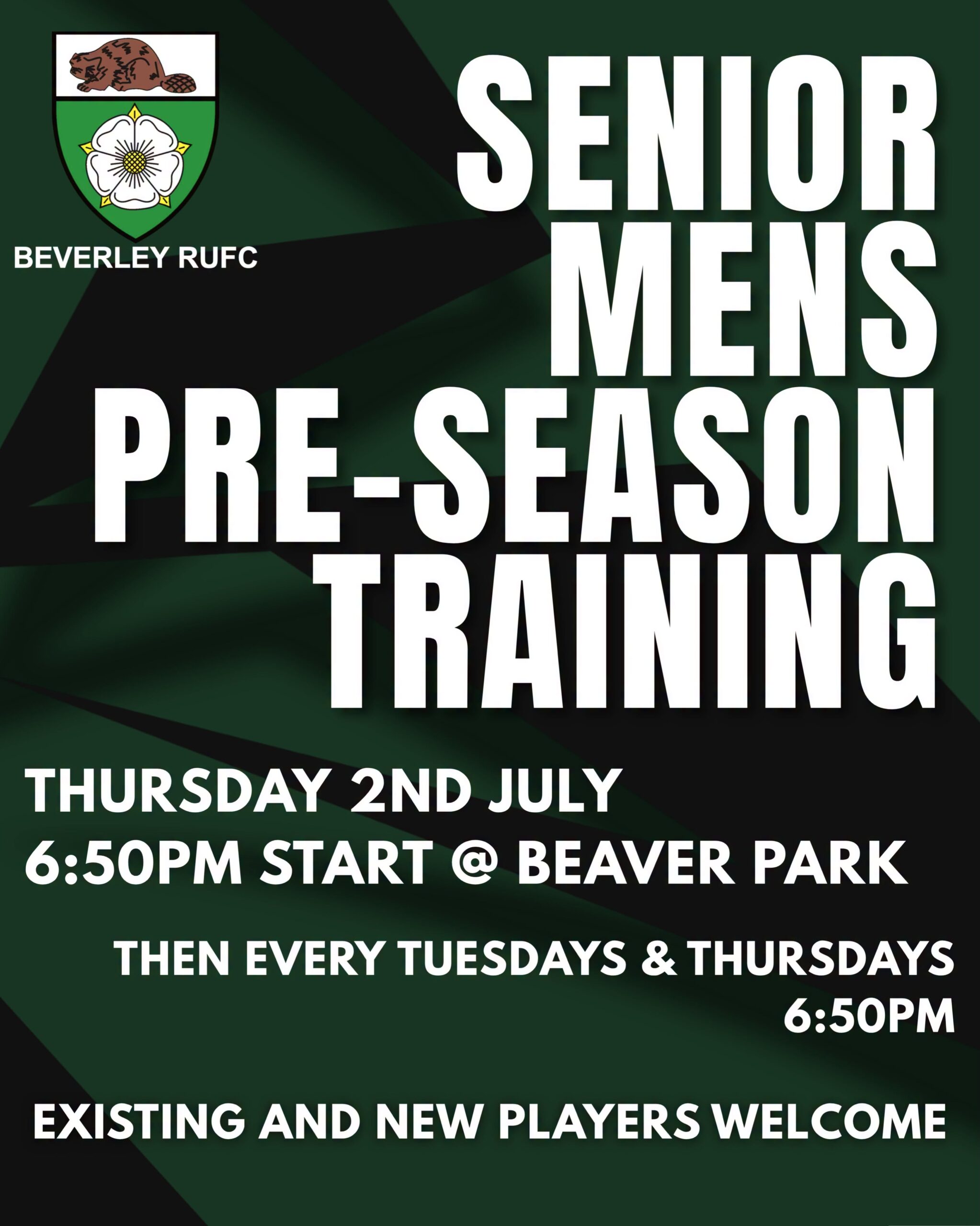 Pre Season Training 2nd July Full